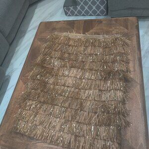 J.  Crew Collection Raffia Skirt size 18 New $398.00